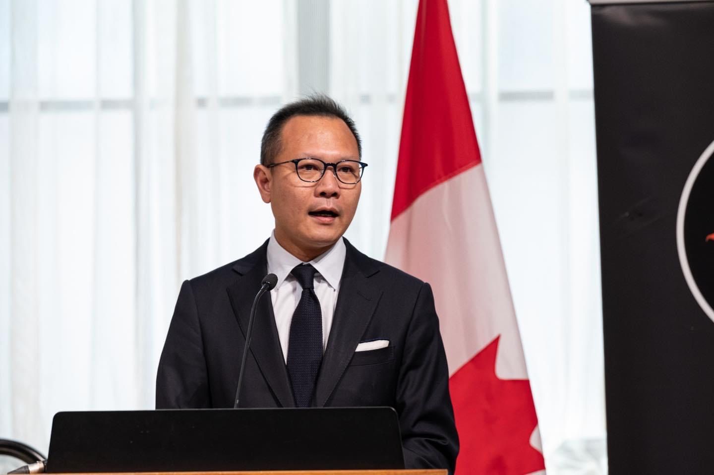 Kwok Speaks at Parliament Hill